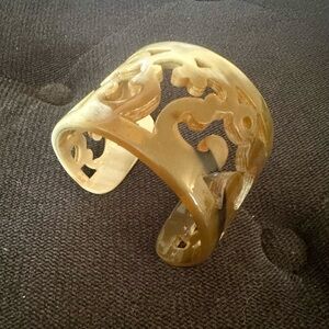 Buffalo horn cuff